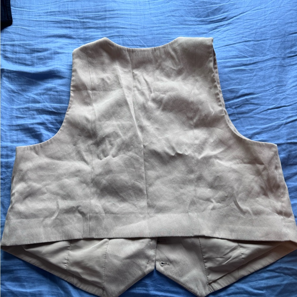 H and M linen vest xl